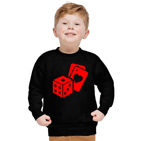 dice and card games Sweatshirts