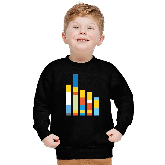 Cool yellow blocks Sweatshirts
