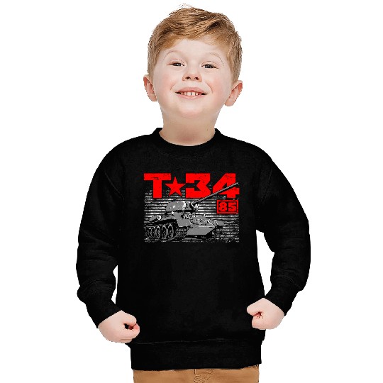 T-34-85 Soviet medium tank Sweatshirts