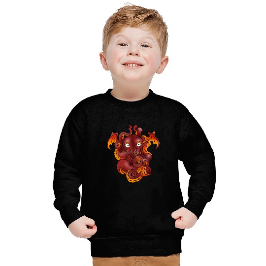 Cthulhu Giant Monster Myth Satanic Demon Gift Sweatshirts