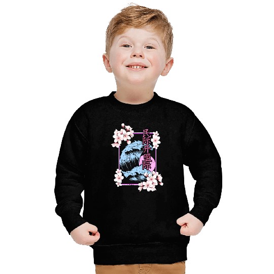 Japan Flowers Sweatshirts