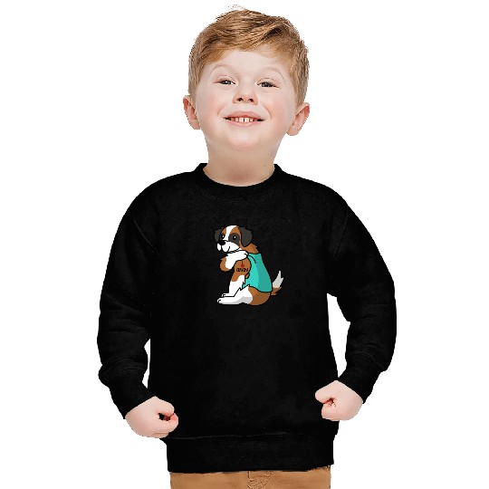 Saint Bernard I Love Grandma Sweatshirts