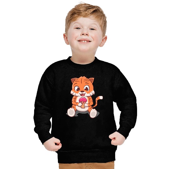 Tiger Ice cream Sweatshirts