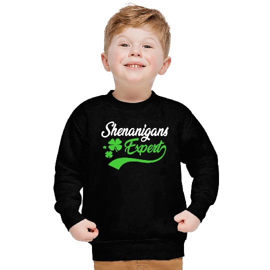 Shenanigans Expert Funny St Patrick Day Sweatshirts
