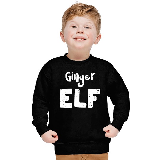 Ginger Elf - Christmas Elf Sweatshirts