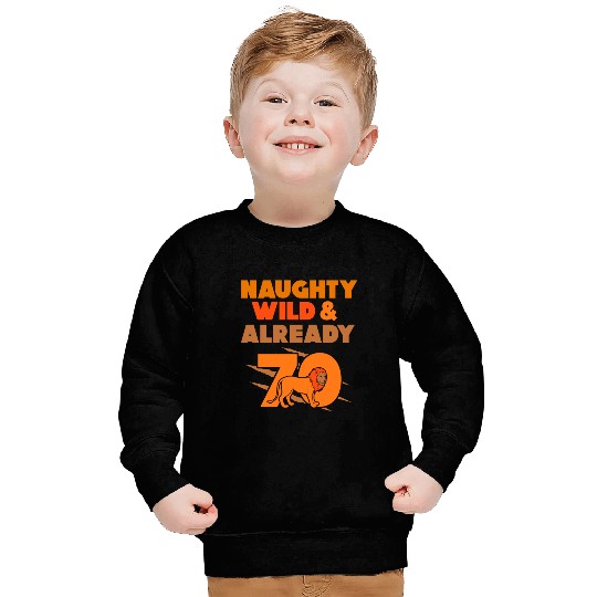 Gift 70 years birthday Men lion Sweatshirts