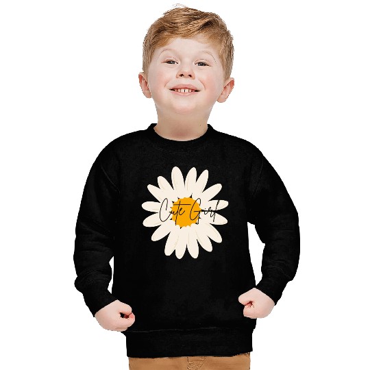 Cute Girl floral Sweatshirts
