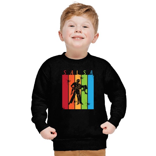 Retro Dance Salsa Dancer Sweatshirts