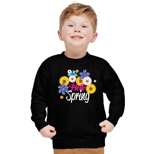 hello /spring Sweatshirts