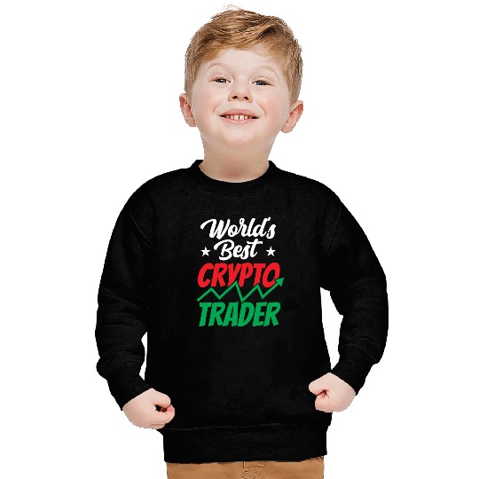 World's Best Crypto Trader Cryptos Trading Trade Sweatshirts