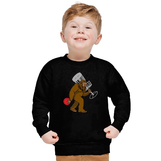 Disc Golf Ape Man Sweatshirts