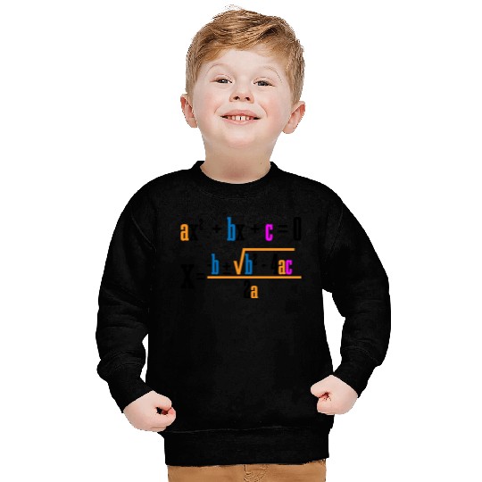 Quadratic Formula For Math Class 7 Sweatshirts