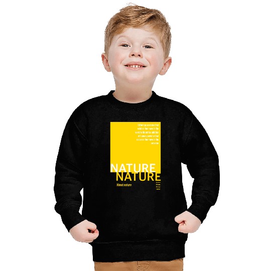 About nature-yellow Sweatshirts