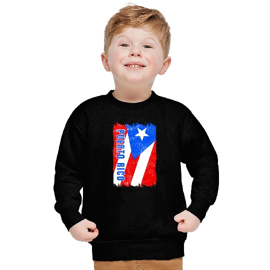 Puerto Rico flag Sweatshirts