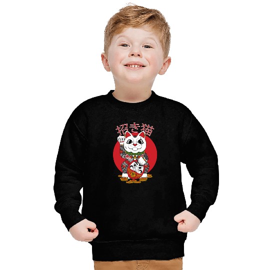 Maneki Neko Sweatshirts