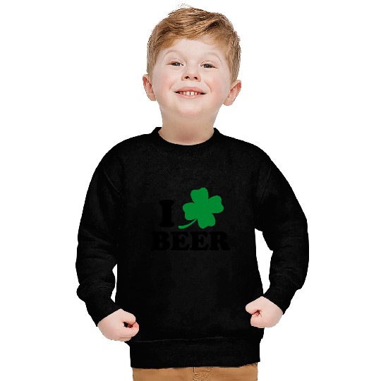 I Love Beer St Patricks Day Sweatshirts