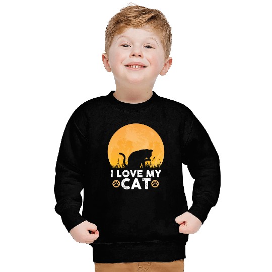 I love my cat Sweatshirts