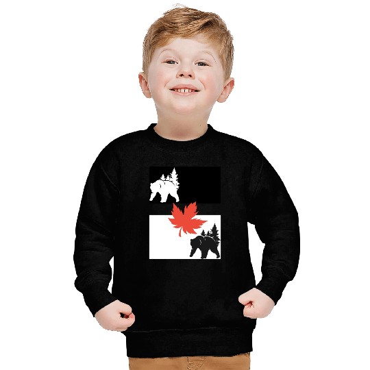 Day and Night Bears Sweatshirts