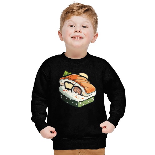 Sushi print Sweatshirts