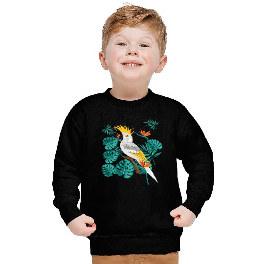 Colorful Bird In Nature Sweatshirts