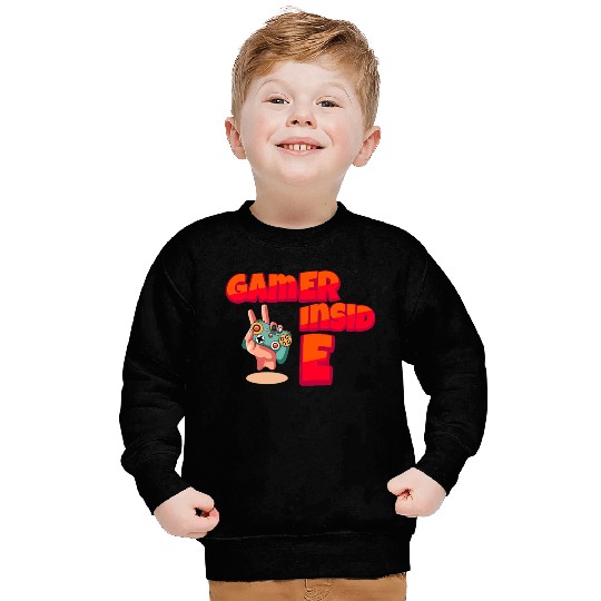 Holding a joystick (Gamer inside) Sweatshirts