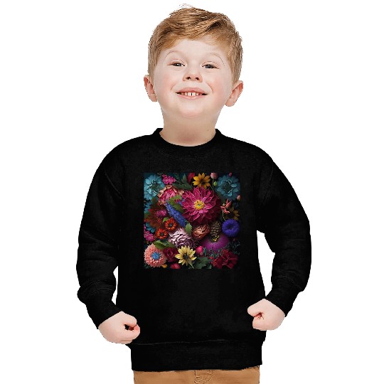 Flower Field Sweatshirts