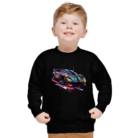 Sci Fi Race Car Sweatshirts