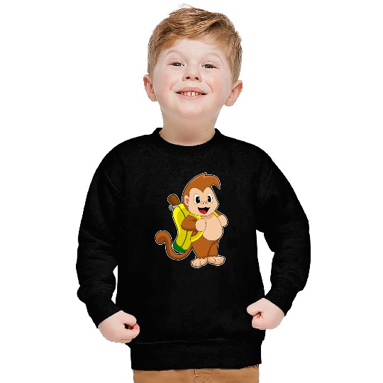Monkey Banana Backpack Sweatshirts