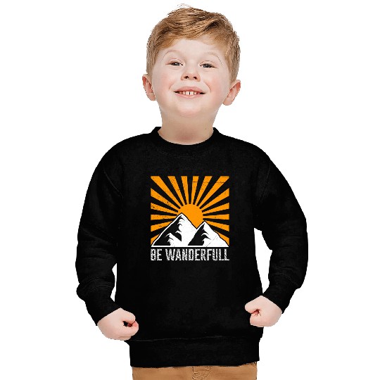 Wanderfull Hiker Mountain fan Wanderlust Mountains Sweatshirts