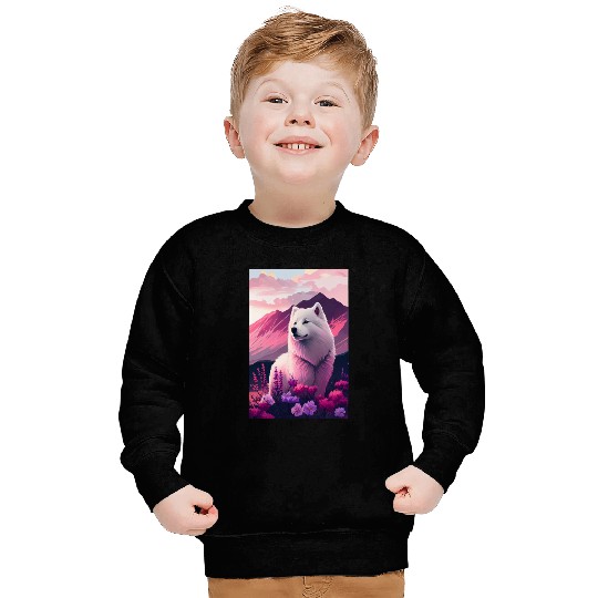 Samoyed Nature Sweatshirts