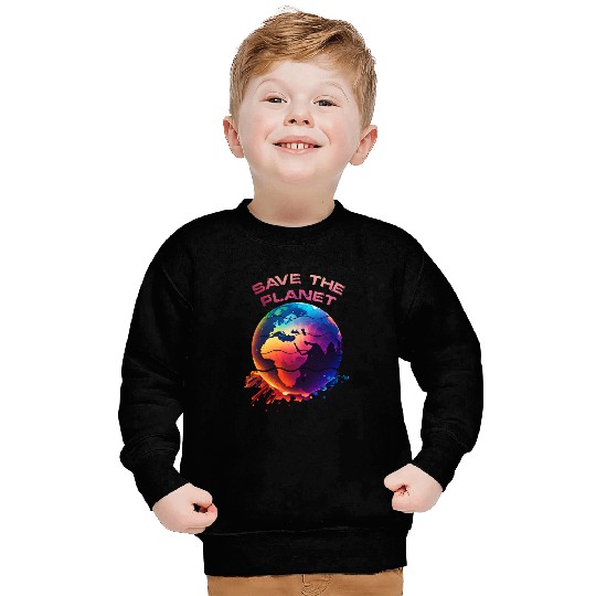 Save the Planet Nature Environment Earth Sweatshirts