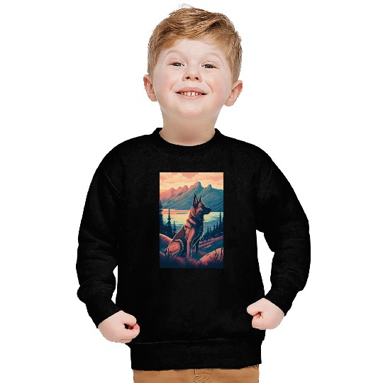 Belgian Malinois Nature Sweatshirts