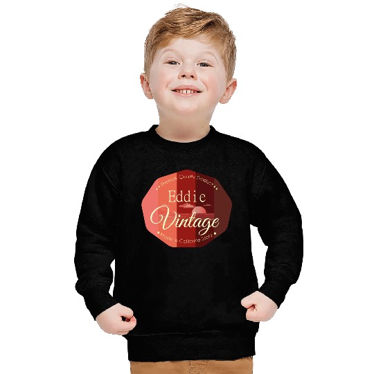 Eddie First Name Vintage Sweatshirts