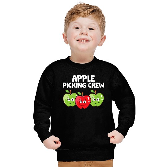 Apple Farmer Apple Lover Fruit Funny Apple Picking Sweatshirts