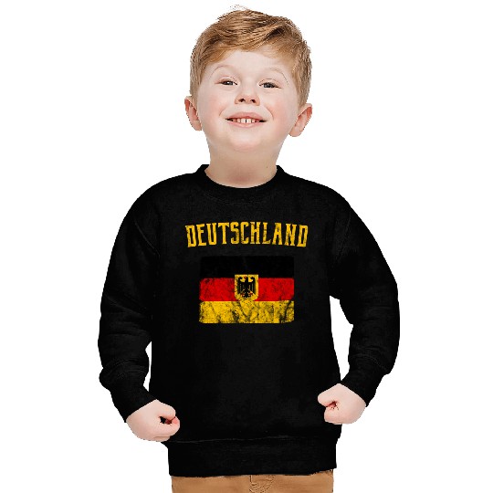 Deutschland German Flag Sweatshirts