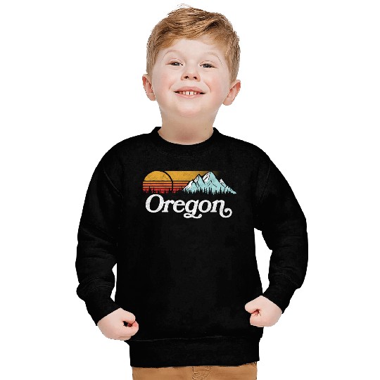 Oregon Mountains Sun Sweatshirts