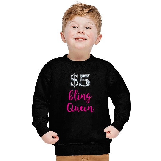5 Bling Queen Jewelry Consultant Event Pop Up Sweatshirts