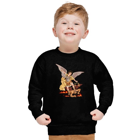 St Michael The Archangel Sweatshirts