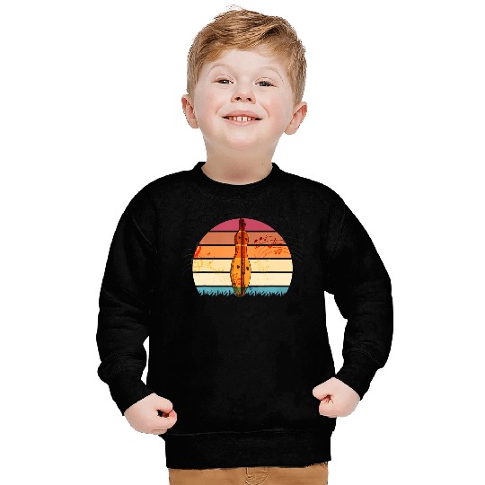 Dulcimer Lovers Guitar Retro Dulcimer Sweatshirts