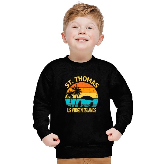 Travel St Thomas Us Virgin Islands Vacation Souven Sweatshirts