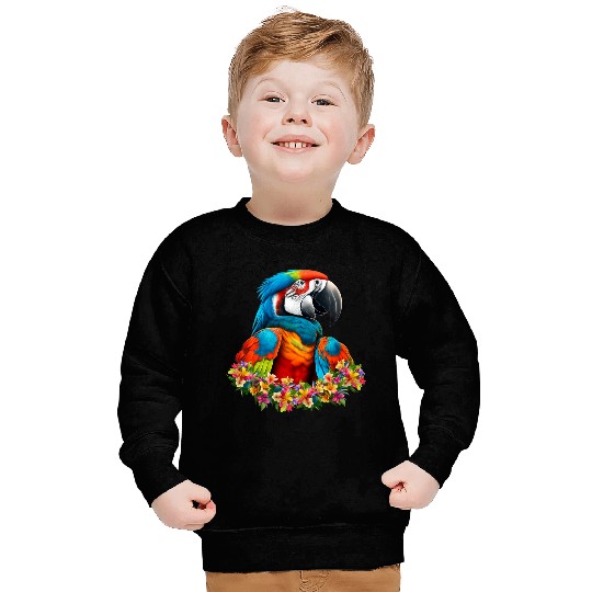 Beautiful Nature - Macaw 01 Sweatshirts