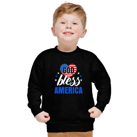 God Bless America Independence Day Party USA Sweatshirts