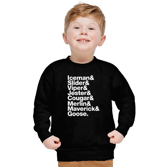 Top Gun Pilot Names Sweatshirts