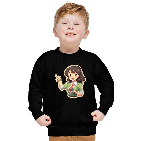 "Anime Teacher's Fun Explainer" Sweatshirts