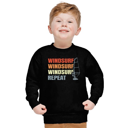 Windsurfing Vintage Look Sweatshirts
