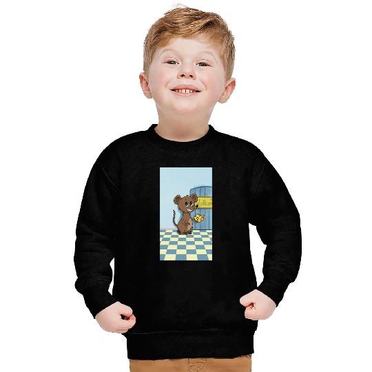 Cheesy Heart Mouse Sweatshirts