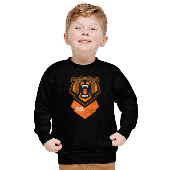 Fierce Modern Bear Down Party Tailgate Sunday Sweatshirts