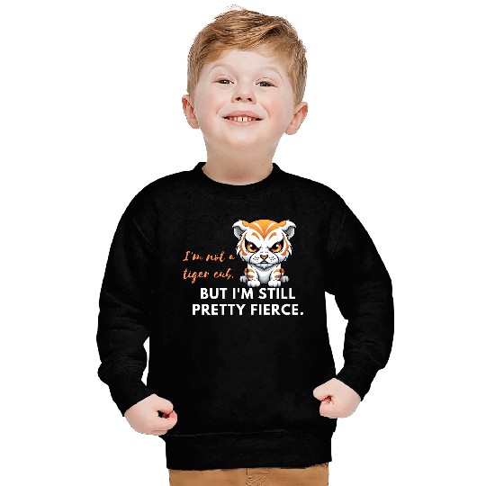 Animals: Angry Tiger cub Sweatshirts
