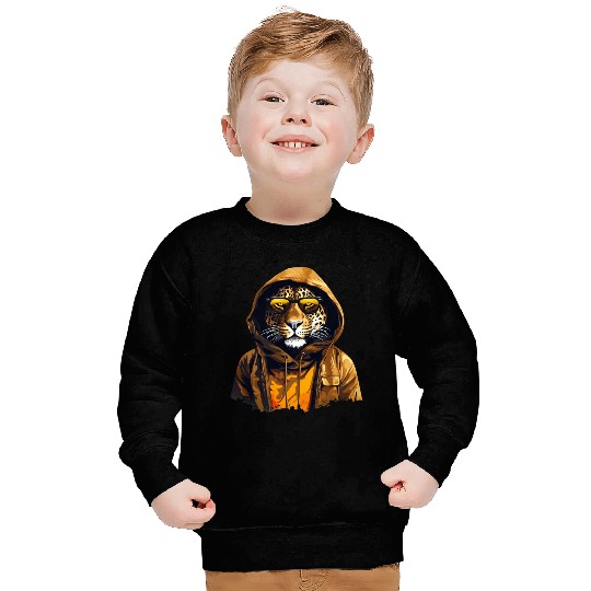 Street Style African Leopard | Leopard Lovers Sweatshirts