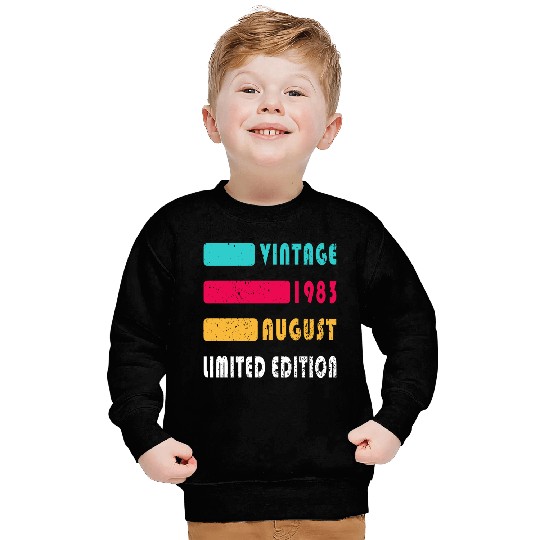 august 1983 Anniversary august 1983 august Sweatshirts